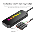 Miniatyrbilde 3 av 5: PC-strømkontroll Touch Slide-kontroll PC-strømforsyning Stasjonær datamaskin Ekstern strømforsyning SW LED-strømbryter