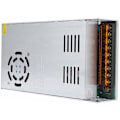 Miniatyrbild 3 av 5: Spänningstransformator för LED-remsa, AC 110V/220V till DC 24V 20A 480W med strömbrytare