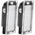 Miniatyrbillede 1 af 5: LED Nummerpladelys, 2 stk. LED Nummerpladelys Pærer, Super Lys CanBus Ingen Fejl Baglygter til Clio Espace Laguna Megane