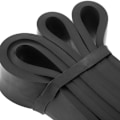 Miniatyrbillede 4 af 5: Sort elastisk modstandsband til muskeltræning 27 kg
