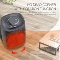 Miniatyrbilde 5 av 5: Smart Keramisk Vifteovn 1500W, Elektrisk Vifteovn, Justerbar Termostat og Timer og LED-Indikator, Rask Oppvarming (1500W - Enkeltknapp)