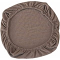 Pikkukuva 2 / 5: Venyttelytuolinpäällinen Toimistotuolille Pyörivä Tuoli Tuolin Istuintyynyn Päällinen (Tummanruskea, 230-280cm)