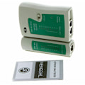 Miniatyrbild 5 av 5: PC-nätverksverktyg Hand LAN RJ45 RJ11 Nätverkskabeltestare, Grön, 1,05 m