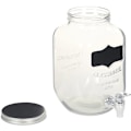 Miniatyrbillede 3 af 5: 2 stk Drikkeautomater med Holder 2 x 4 L Glas vidaXL