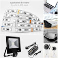 Miniatyrbillede 3 af 4: DC3-12V 5A 60W Justerbar Lys Transformer med Justerbar Strømforsyning Skifteadapter med 5A Display Indikator Lys Driver til LED Strip I