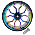 Pikkukuva 1 / 5: Taitettava pyörä Easy Wheel CNC alumiiniseos Easy Wheel Brompton taitettavaan pyörään Parannettu leveä monivärinen