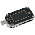 Pikkukuva 2 / 5: TC66 USB-testeri USB-akkutesti Type-C PD-protokolla Lataus QC 2.0 3.0 Multimetri Volttimittari Ampeerimittari Värillinen LCD