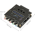 Miniatyrbillede 3 af 5: RGBS VGA SCART til YPBPR Komponentkonverter, Videosignal Transkodningskonverter, Farveforskel Videokonverter