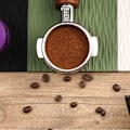 Miniatyrbilde 2 av 5: Espresso-tampermatte Espresso-kaffetilbehør Kaffeutstyr Tampingsmatte Antislipp Mattrygg Silikonmyntmatte Grå