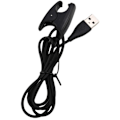 Miniatyrbilde 1 av 5: 3,3 fot USB-ladekabel Cradle Dock-lader for 3 Fitness, 5, Ambit 1 2 3, , Kailash, Trainer