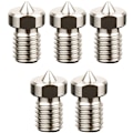 Miniatyrbillede 1 af 5: 5 stk 0,3 mm/1,75 mm Titanium Legering Dyser Ekstruder Print Hoved til 3D Printere Motor Koblinger