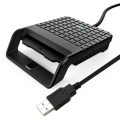 Miniatyrbillede 1 af 5: Universal bærbar USB offentlig adgang Emv USB kortlæseradapter med CD-driver til bankkort