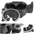 Miniatyrbilde 5 av 5: Dobbelthulls koppholder for bil til Smart FORTWO 451 2007-2015 Midtkonsoll Oppbevaringsboks, A4518100370