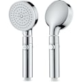 Miniatyrbillede 1 af 5: Højtryks Bruseshower, 3-Jets Bruseshower, Kalkbeskyttende Bruseshower, Håndbruser med Afbryder, Vandbesparende Bruseshower, Universal Badeværelsesbruser