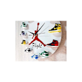 Miniatyrbillede 2 af 5: Aj Clock Basketball Udstyr 3D tredimensionel sko model generation Aj1-12 vægur små sko Flying Man Jordan klassisk ur hvid JORDAN