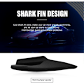 Miniatyrbild 2 av 5: 4 st/set Diffuser Spoiler Kit för bilens sidobumper Canards Fins Splitter Universal Svart
