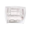 Miniatyrbilde 1 av 5: Bilstøtte Midtkonsoll Aircondition CD Kontrollpanel Trim Klistremerke for 2 2007-2012 (Sølv)