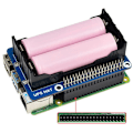 Miniatyrbild 4 av 5: För Raspberry Pi UPS Strömkälla 5V Stabil Strömkälla Litiumbatteri Expansionskort Modul