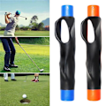 Miniatyrbild 4 av 5: Golfgreppstränare utomhus golf swing tränare gestaltjustering träningshjälpmedel träningsgrepphjälp för nybörjare-A