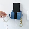Miniatyrbild 3 av 5: 5-pack Multifunktionella Självhäftande Väggmonterade Förvaringsboxar, Organiserare, Hållare för Hemmet, Fjärrkontrollförvaring