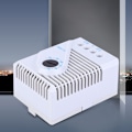 Miniatyrbillede 2 af 5: MFR012 Fugtighedsregulator, Mekanisk Fugtighedskontrol, Hygrostat til Lufttørrer Luftfugter Krybdyr Drivhus Udstødningsventil Gæring (MFR012
