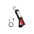 Miniatyrbillede 1 af 2: Håndfri Genopladelig LED Lommelygte [NY 2018 VERSION] 3W COB LED Arbejdslys 2 i 1 Lommelygte til Camping/Vandreture/Bil/Garage/Værksted, To Lystilstande
