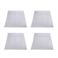 Miniatyrbild 1 av 5: 4X Silver Reflekterande Tyg Sy På Fiber 39,4 Tum Tyg Material Kemisk Substans