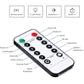 Miniatyrbillede 4 af 5: 2 Pak 16ft 50 LED Fejelygter Batteridrevet Jul, Have, Soveværelse Dekoration (Fjernbetjening) - Varmt Hvid