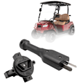 Pikkukuva 3 / 5: 2-nastainen Powerwise DC-liitin, liukuestejalusta + sukk E-WAY Club Car 36V sähkökäyttöiseen golfkärryyn 0014107