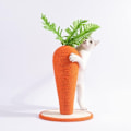 Miniatyrbillede 4 af 5: Kradsetræ til Indendørs Katte, Sød Gulerod Kattekradsetræ, Sisal Kattekradser, Kattekradselegetøj, Katteklo Kradser, Kattepole