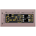 Miniatyrbillede 2 af 5: TTL til MBUS, Seriel Port til MBUS Slave Modul, I stedet for TSS721A, Signal Isolering