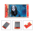 Pikkukuva 5 / 5: 2,8 tuuman sarjallinen 240x320 SPI TFT LCD -moduulin näyttöpaneeli, ohjainvapaa painalluspaneeli IC ILI9341 MCU:lle
