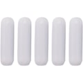 Miniatyrbillede 1 af 5: 5 stk. Serie 25 mm (1 tomme) Magnetisk Omrører Mikser Omrøring Bar, Hvid Farve, Laboratorie Bar, Omrøringsplade Bar, Omrøring Barer 7Mm25Mm