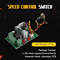 Miniatyrbillede 3 af 5: 12V 24V 30V 120W PWM Justerbar DC Motorhastighedsregulator CCM2