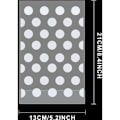 Miniatyrbillede 4 af 5: 100 stk. Gusset-poser med guld-bindinger 13 x 22 cm Cellofan-godteposer med bund (guld)-