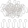 Pikkukuva 1 / 5: Verhokoukut, 40 kpl Verhotankokoukut, Raskaat Sinkkiverhokoukut, Oviverhoihin jne (50x2.5mm)