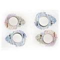 Miniatyrbild 4 av 5: Underlägg Set om 6 Underlägg, Runda Underlägg för Bröllopsmatbord