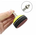 Miniatyrbillede 4 af 5: Slibeskive til Sander, 100 slibeskiver 50mm Poleringsslibeskive + 1 Poleringsslibetallerken til Boremaskine slibekorn 80 120 180 240 400 600 800