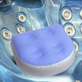 Miniatyrbillede 3 af 5: Spa- og Hot Tub Booster Sæde, Vandafvisende Oppustelig Massagemåtte til Badekar, Spa Pude til Ryg, Massagemåtte, Blød Oppustelig Booster Sæde til Voksne