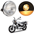 Miniatyrbillede 2 af 5: 7 tommer motorcykel forlygte forlygte og passer til YBR125 YBR 125 2002-2013