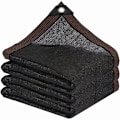 Miniatyrbilde 1 av 5: Hage Skygge Nett med Øyemuttere Utendørs Skyggedeksel for Pergola, Patio, Planter, Drivhus, Kyllingbur, Svart, 90% Skyggegrad (2x3m)