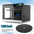 Miniatyrbillede 4 af 5: GT2 RF 6mm Glasfiberforstærket Gummi Timingbælte til 3D-printer, 10M