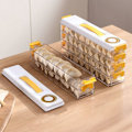 Miniatyrbillede 2 af 5: Multi-lags bærbar madkvalitet sandwich opbevaring dumplings opbevaringsboks med timing fryser