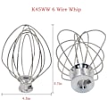 Miniatyrbillede 4 af 5: KSM150 Mixer Kit Inkluderer Dejkrog Piskeris og Belagt Flade Pisker, 3 Stk Kompatibel med Stand Mixer Reparationssæt