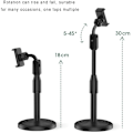 Miniatyrbilde 3 av 5: Universell Retractable Live Mobiltelefonholder Desktop Lazy Live Broadcast Brakett Mobiltelefonholder