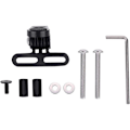 Miniatyrbillede 3 af 5: Cykellys Stativ, Aluminium Legering Lommelygte Lys Cykelmontering til Landevejscykel Mountainbike Fast Gear