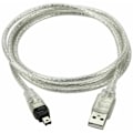 Miniatyrbillede 1 af 5: USB AM til 4P 1394 Kabel, Til Kamera og USB og FireWire Enheder.-