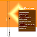 Miniatyrbilde 2 av 5: 3X Høyforsterkningsbilantenne for NL-770R