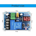 Miniatyrbild 2 av 5: 5 st XH-M604 litiumbatteri Batteriladdningskontrollmodul Batteriladdningskontrollskyddsbrytare 6-60V