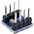 Miniatyrbild 5 av 5: Mini Ads1115 Modul 4 Kanaler 4 Bit I2C Adc Pro Gain Förstärkare För Arduino Blå